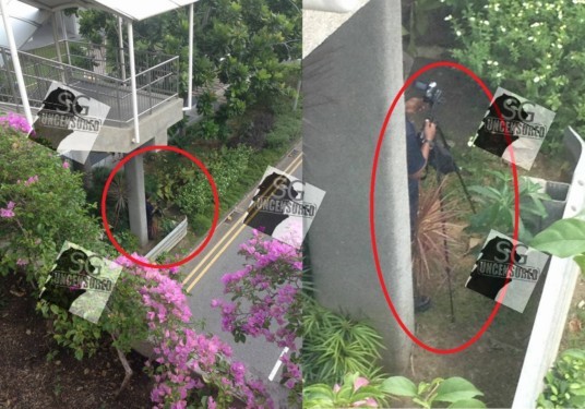 BEWARE. DRIVERS TAKE NOTE! NINJA WITH CAMERA SPOTTED AT PUNGGOL