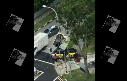 Breaking News – Bloody Accident At Pasir Ris Drive 4!!!!!