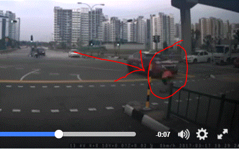 Boy Got Bang By Car After Playing Scooter(VIDEO)