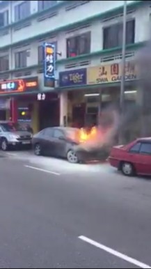 SCDF put out fire at Macpherson road (Video)