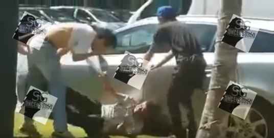 Uber Driver Beat Up Old Man After Argument (Carpark Rage VIDEO)