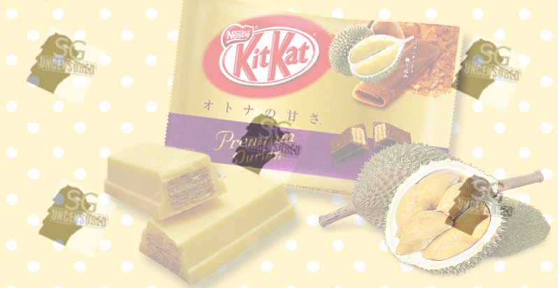 Nestle Thailand might start selling Durian Kit Kats soon!!