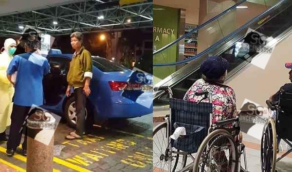 Taxi Uncle Demands Hospital Staff To Clean Up Taxi After Elderly Vomits(Video)