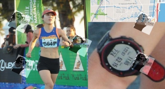 New York-based food blogger caught cheating the Fort Lauderdale A1A Half Marathon!