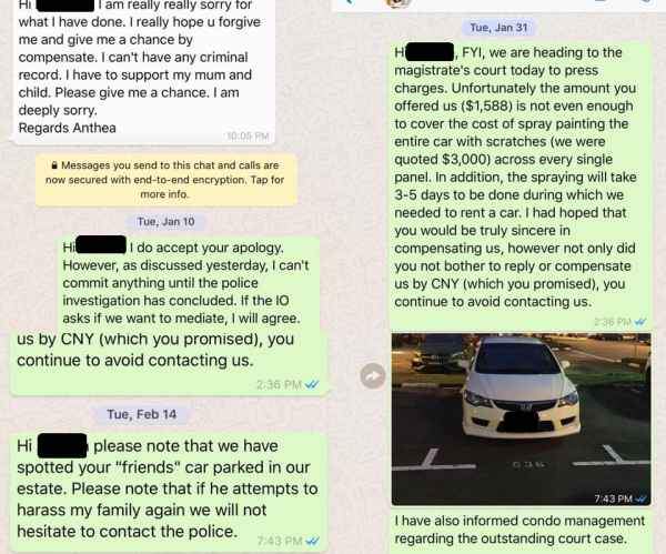 YOUNG AH LIAN AND AH BENG GO VANDALIZES NEIGHBOR’S CAR THEN….
