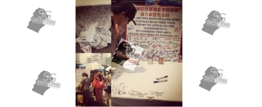 Help Preserve Sungei Road Thieves Market from eviction by signing physical petition paper!
