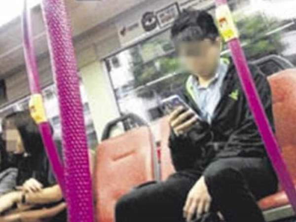 BF too loving till occupied 2 seats in crowded bus for his gf and refused to give up if asked