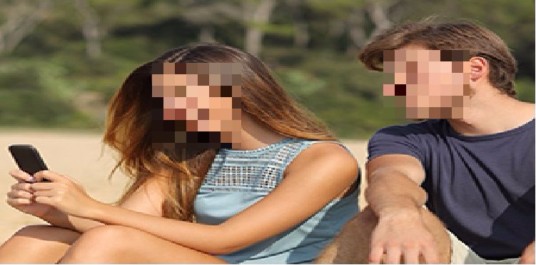 I need to chat with other guys for work but my boyfriend gets jealous!