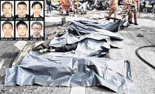 SG FAMILY OF 6 DIES ALONG MALAYSIA HIGHWAY AFTER CAR GET CRUSHED BY TRUCK