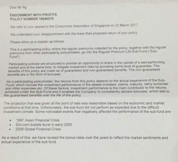 OLD COUPLE INSURANCE SAVINGS CANNOT GET BACK AFTER SAVING FOR 20 YEARS