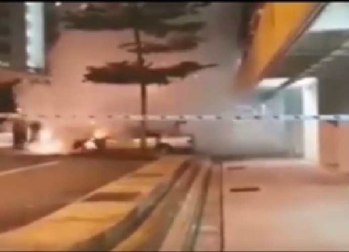 ANOTHER CAR EXPLODED IN FLAMES AT BUKIT BATOK ST 51!!! (VIDEO)