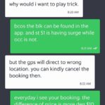CHEAPO PASSENGER TRYING TO AVOID GRAB CAR SURGE BY BOOKING WRONG LOCATION! 4