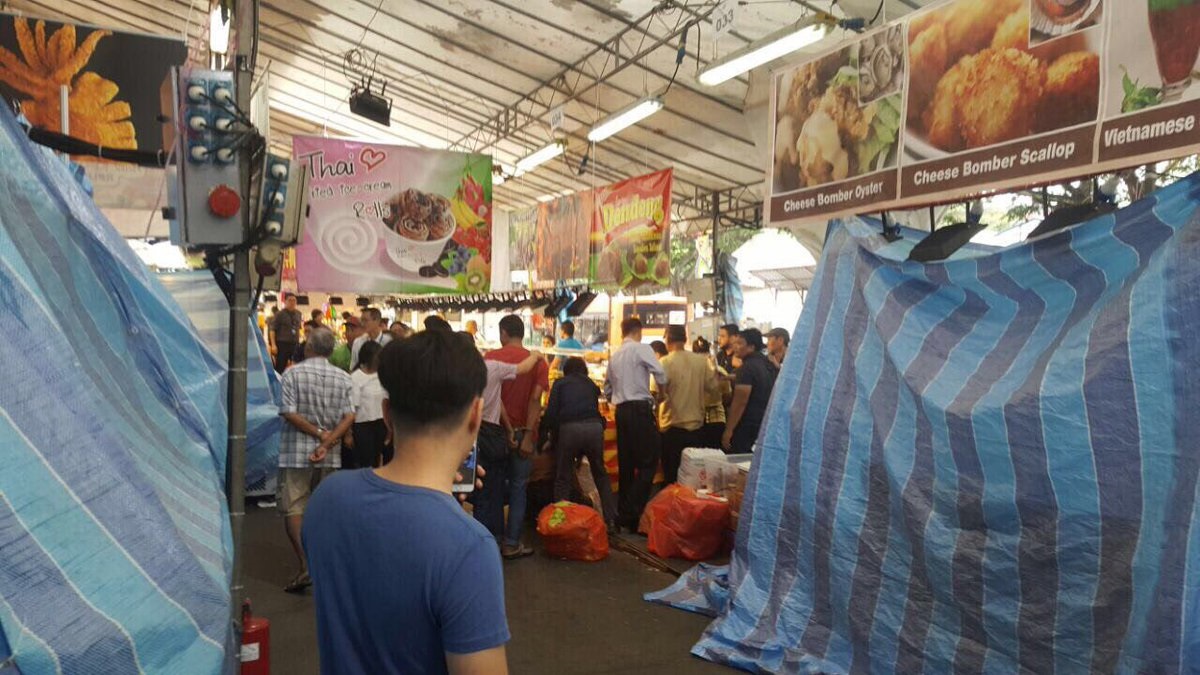 ILLEGAL WORKERS ARRESTED FROM GEYLANG SERAI BAZAAR!!