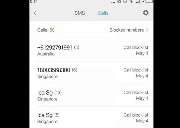 New Scam call as ICA SG, PLEASE BEWARE