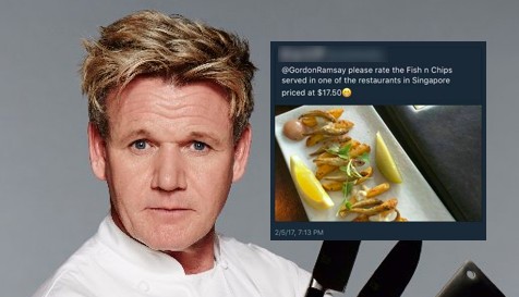 LeVel33’s “Fish & Chips gets Celebrity chef Gordon Ramsay comments!!