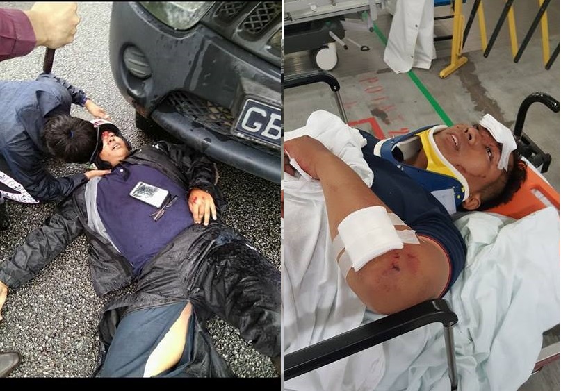 HIT & RUN. “MY BROTHER IN A&E. LOOKING FOR WITNESS”