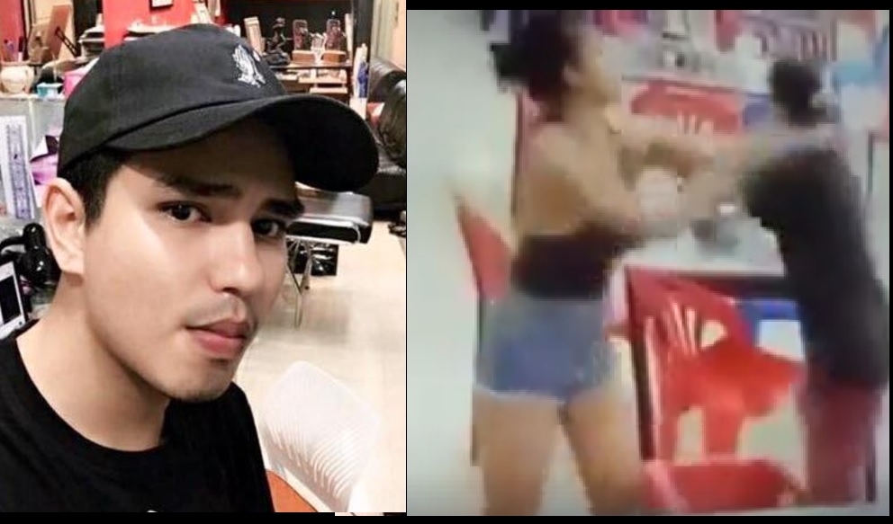 THAILAND – GUY BEATS UP WOMAN. AFTER GETTING REJECTED FOR ASKING PHONE NUMBER(VIDEO)