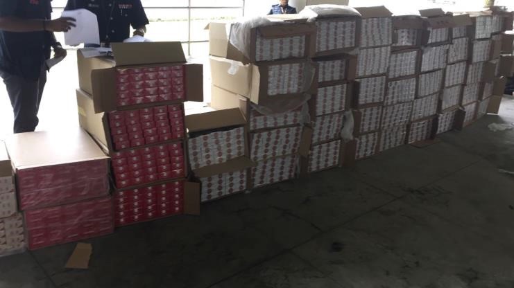 At Tuas Checkpoint 2,500 Cartons Of Duty-Unpaid Cigarettes Seized