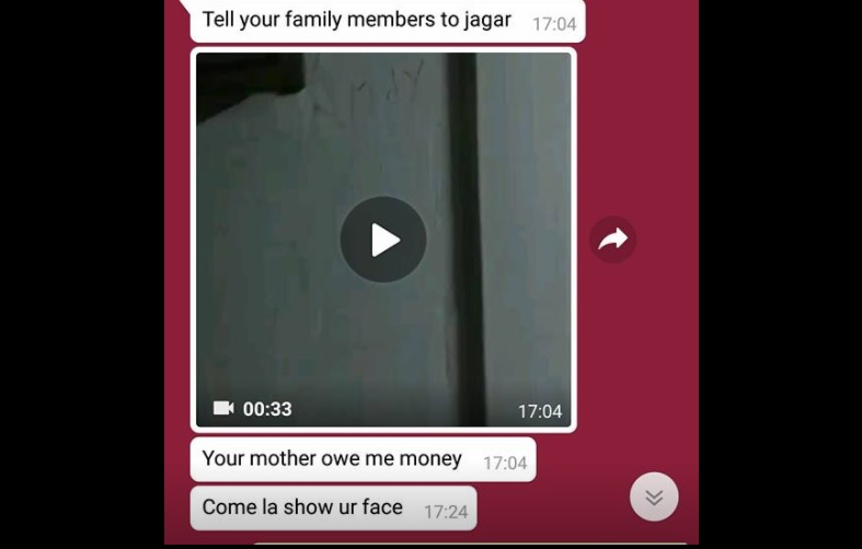 HOUSE GOT BURNED.  THREAT FROM AH LONG!!!!! (VIDEO)