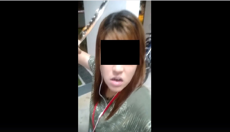 CHEN YU XI SWINGS PARANG IN VIDEO WARNS PEOPLE TO STOP MAKING THREATENING CALLS