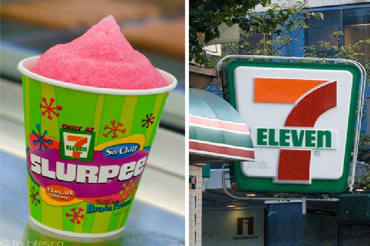 7- 11 @ AYER RAJAH. CASHIER SCOLD “YOU PICK THE CUP THEN THROW LAH. GOT LEARN AT SCHOOL ANOT?”