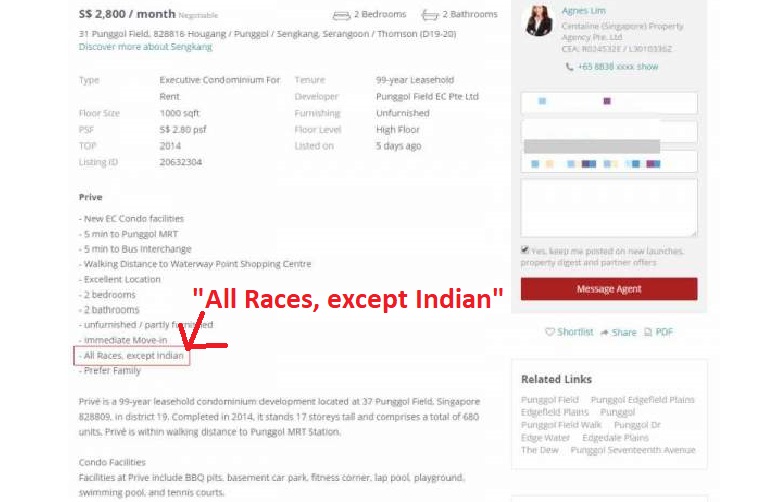 WOMAN REFUSE TO RENT CONDO TO INDIANS “ALL RACES, EXCEPT INDIAN”