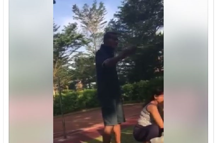 MAN INSULTS FILIPINOS LADIES FOR MAKING TOO MUCH NOISE (VIDEO)