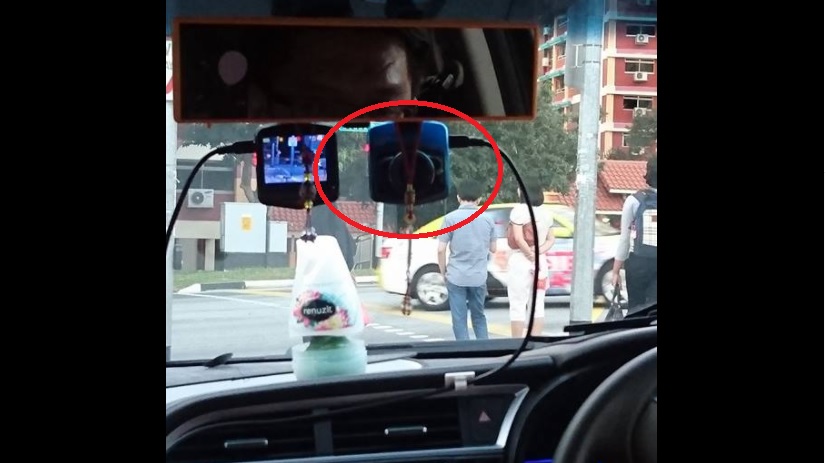 NETIZEN HAS CONCERNS OVER GRAB/UBER INSTALLING CAMERA IN THE VEHICLE