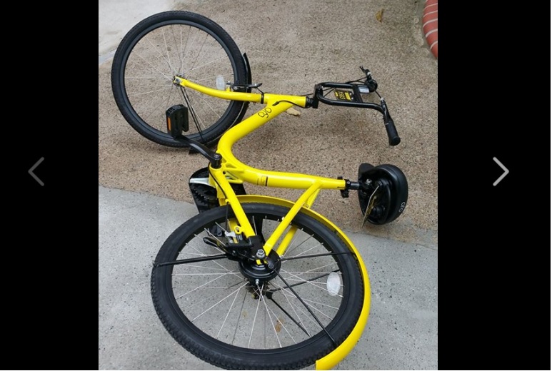 OFO BIKE THIEVES AT HOUGANG ST 52. YET ANOTHER CASE.