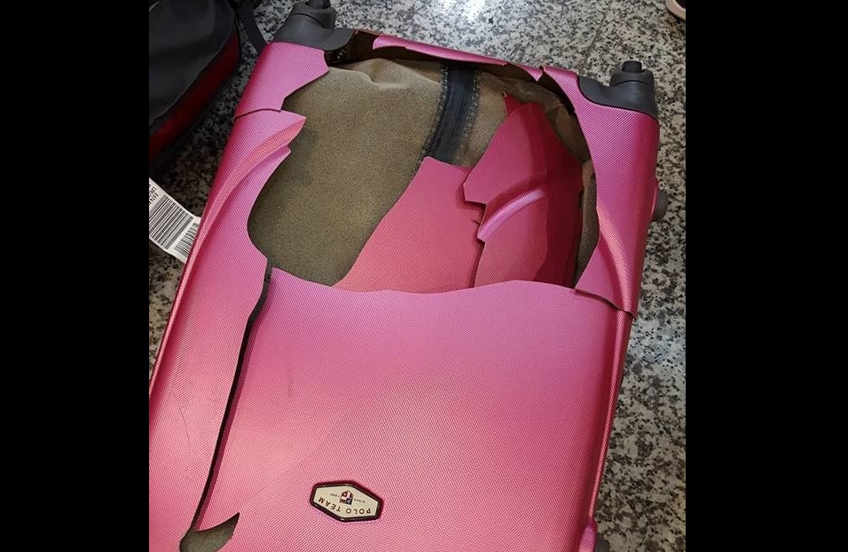 SG WOMAN’S LUGGAGE GOT DESTROYED ON KLM FLIGHT. $15 COMPENSATION GIVEN. WTF?