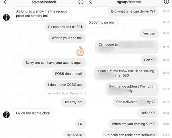 NETIZEN MADE COMPLAIN ONLINE FOR BUYING ILLEGAL E-CIGARETTE. SO SMART?