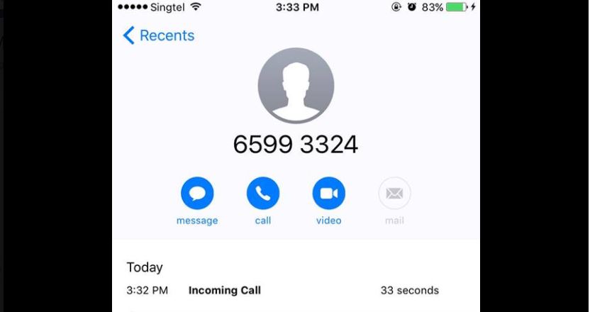 BEWARE! KIDNAP SCAM CALLS FROM 6599 3324 “MUMMY I GOT KIDNAPPED!”