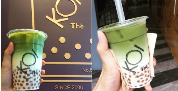 PROMO FROM KOI 1 FOR 1 MATCHA DRINKS FROM 1-7 JUNE 2017