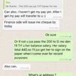 AGENT FEES NOT PAID AFTER HIRING MAID. EMPLOYER GOES MIA 11