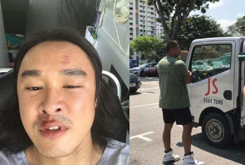 EX-ACTOR BLACKED OUT AFTER ROAD RAGE @ OLD AIRPORT HAWKER!