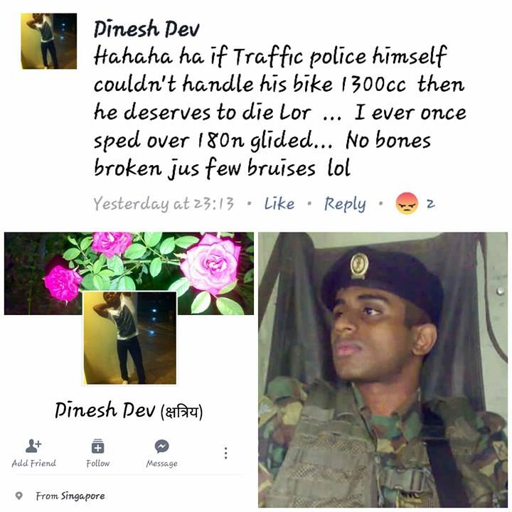 GUY SAID TP CANNOT HANDLE HIS BIKE DESERVE TO DIE!