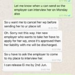 AGENT FEES NOT PAID AFTER HIRING MAID. EMPLOYER GOES MIA 24