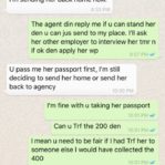 AGENT FEES NOT PAID AFTER HIRING MAID. EMPLOYER GOES MIA 28