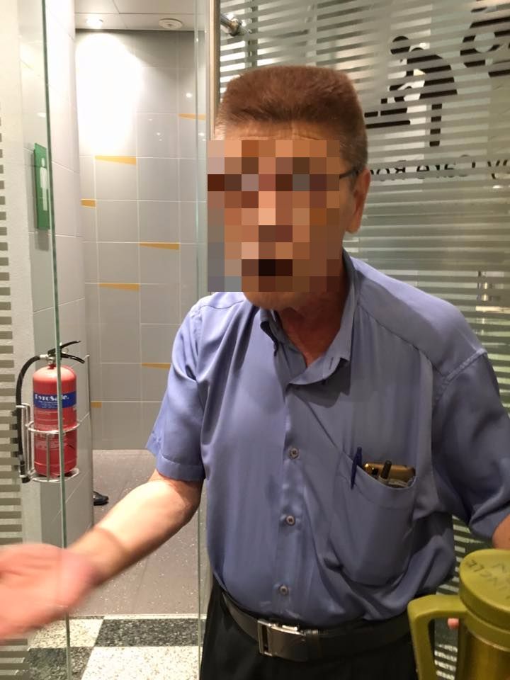 MAN BARGED INTO NURSING ROOM AT CHANGI AIRPORT TO FILL HIS FLASK!!