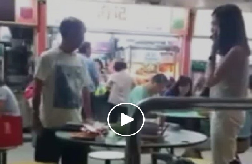 COUPLE THAT PUSHED OLD MAN IN TOA PAYOH HAWKER CHARGED IN COURT