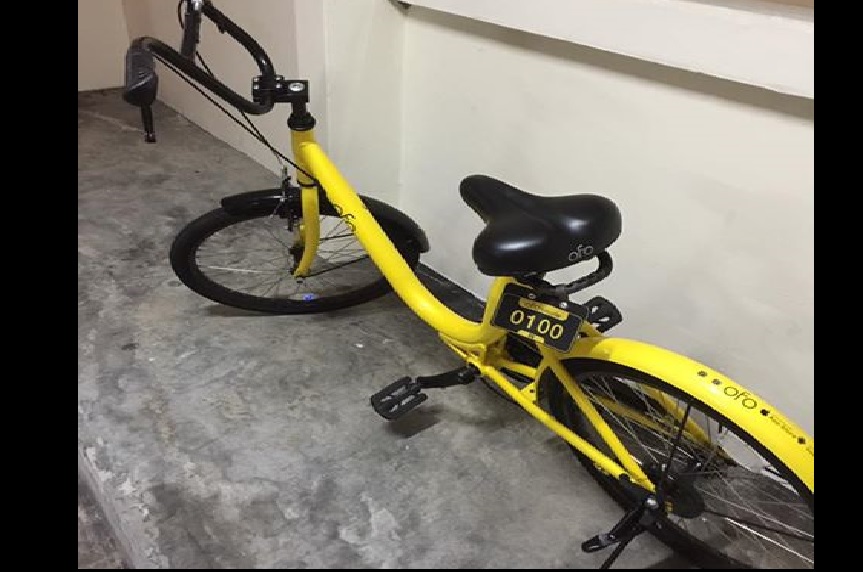 OFO BIKE STOLEN WITH LOCK REMOVED @ BUKIT PANJANG!