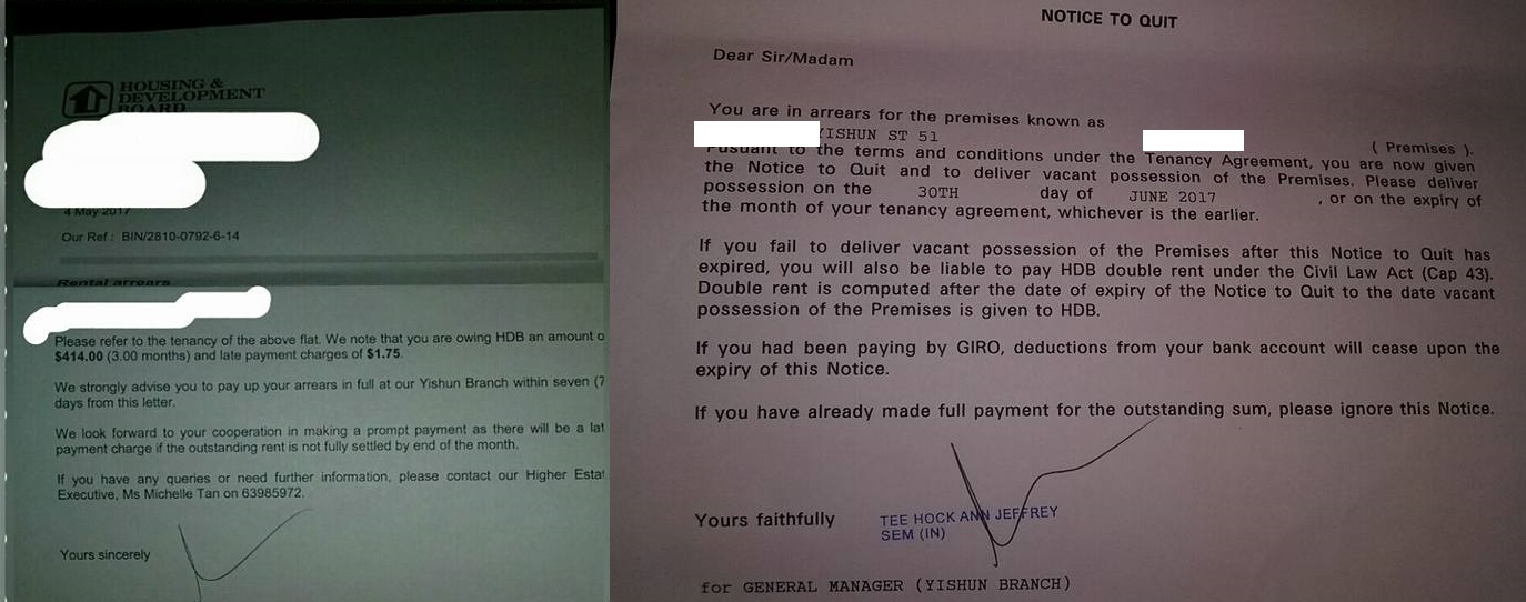 SG COUPLE MIGHT BE HOMELESS IF THEY CAN’T PAY THE RENTAL OWING TO HDB!!