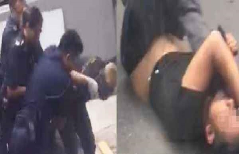 FIGHT AT ORCHARD TOWER AFTER QUESTION BY POLICE. ARRESTED!