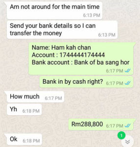 OVERSEAS SCAM END UP TROLL BIG TIME BY NETIZEN!!! 7