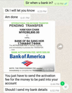 OVERSEAS SCAM END UP TROLL BIG TIME BY NETIZEN!!! 6