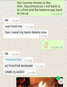 OVERSEAS SCAM END UP TROLL BIG TIME BY NETIZEN!!! 4