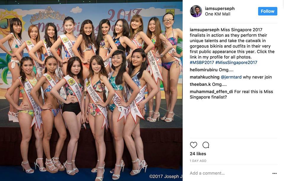 MISS SINGAPORE 2017 FINALIST!! HOW DO YOU THINK WE WOULD FARE AGAINST THE OTHER NATION THIS YEAR??