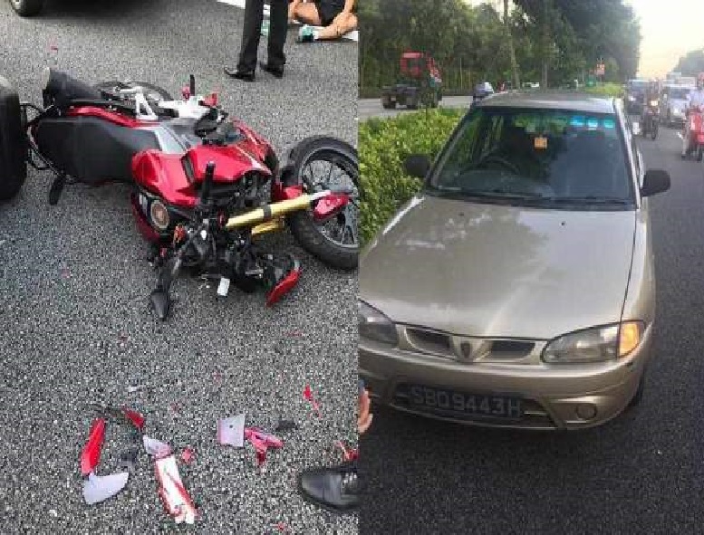 APPEAL FOR WITNESS: MOTORCYCLE IN PIECES AFTER ACCIDENT ON PIE