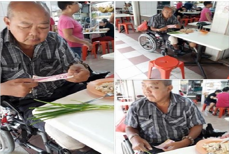 DIABETES UNCLE STAYING @ BUKIT MERAH SEEKING FOR ASSISTANCE! 