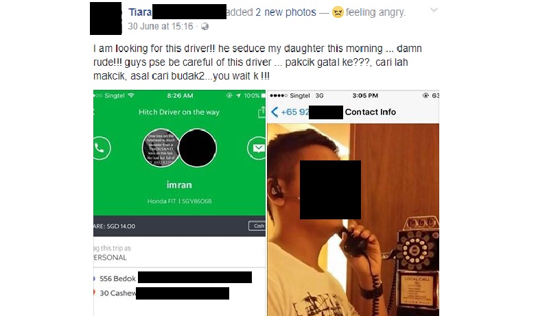 “GRAB DRIVER SEDUCE MY DAUGHTER!”